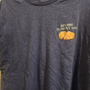 Beurre D'Isigny AOP Navy T-Shirt